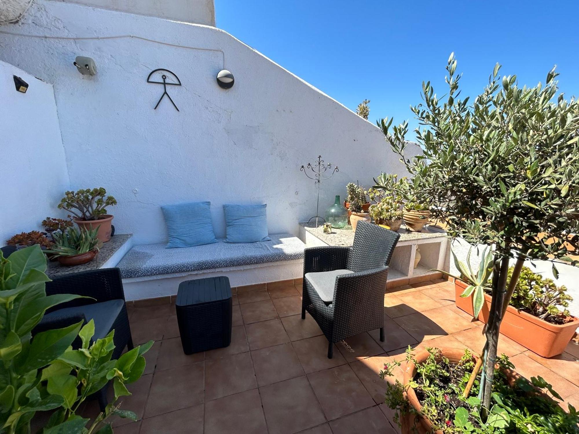 Apartment With A Great Terrace, Sea And Land Views Mojácar Esterno foto